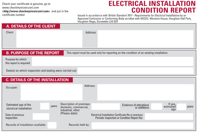 EICR remedial work Burnt Oak - HA8 - fault repairs and safe enclosures